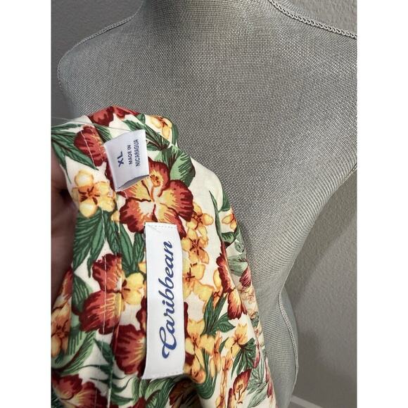 NWT Caribbean Paradise Collection XL Men's Hawaiian Shirt 52" Chest - Picture 6 of 6